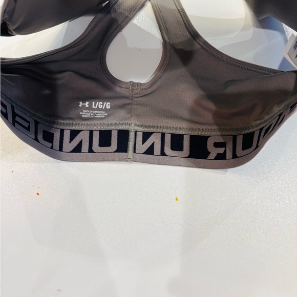 Under Armour Women's Taupe Sports Bra size Large New with tag - Picture 6 of 10